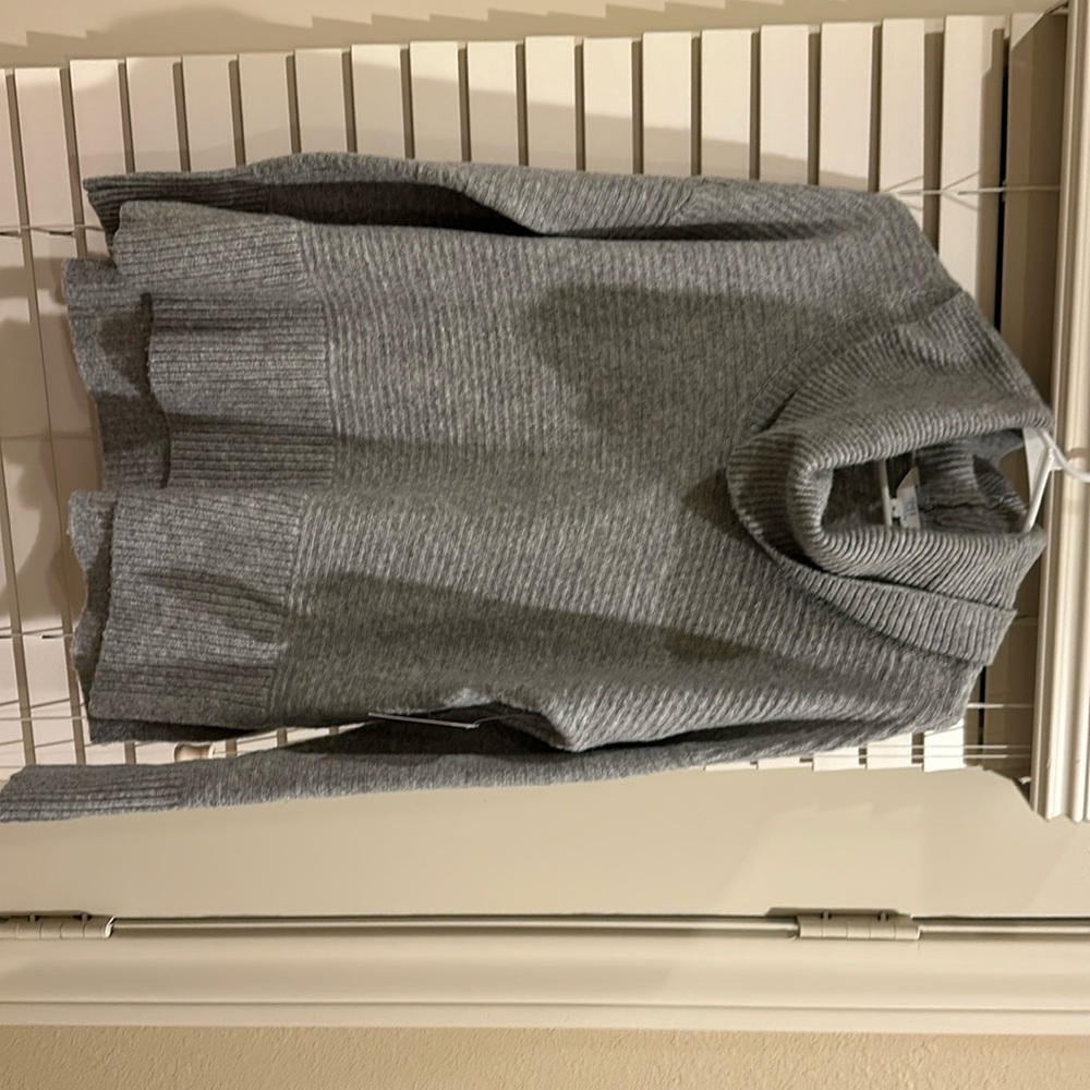 Gray sweater